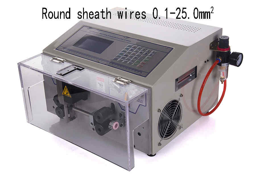 A WPM-09HT2 kábel csupaszító és vágógép működtetése