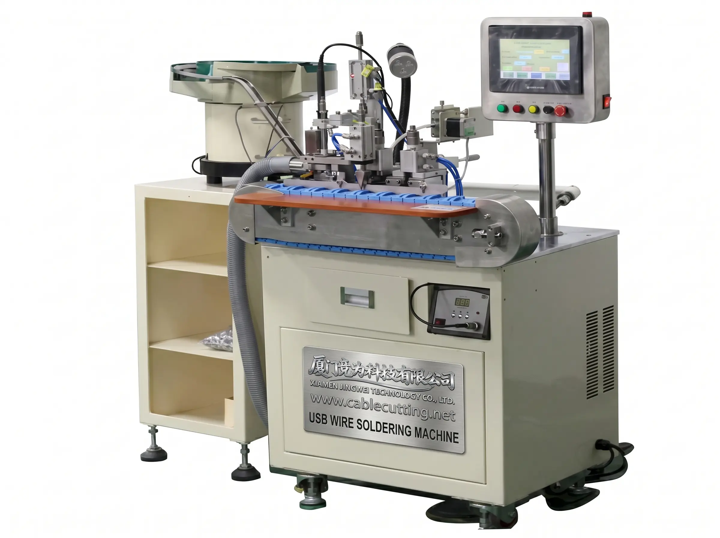 Automatic USB Micro Soldering Machine WPM-121-MC with Video