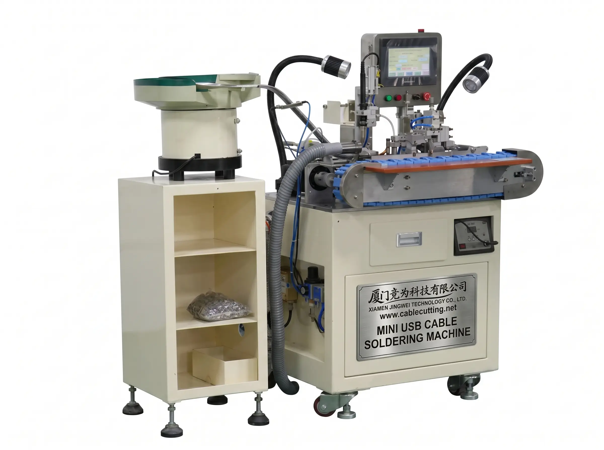 Automatic USB Mini Soldering Machine WPM-121-MN with Video Guide