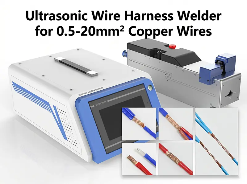 Ultrahangos kábelköteg hegesztőgép 0,5-20 mm², 2000W WPM-001N