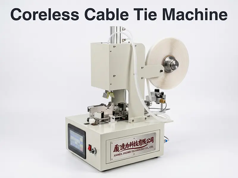USB Data Cable Coreless Tie Machine WPM-85-40 with Video Guide
