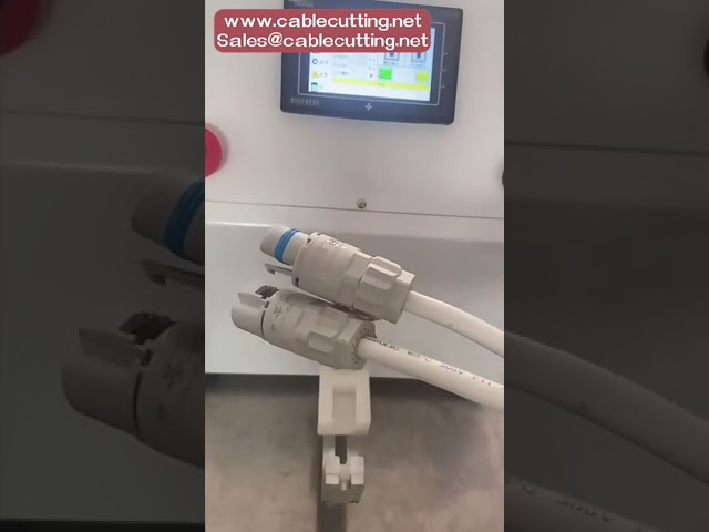 Automatic Nut Tightening and Insertion Machine for Connectors