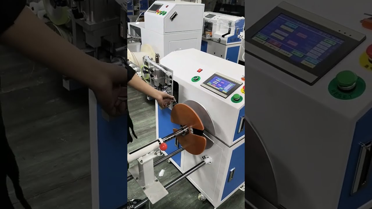 Pontos mérőszámlálású automata huzaltekercselő és -csévélő gép – precíz ipari megoldás #autóipar