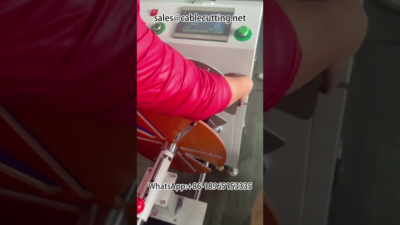 Automata méter számláló és kötegelő gép csepegtető csőhöz | Visszacsévélő | Csőtekercselő gép