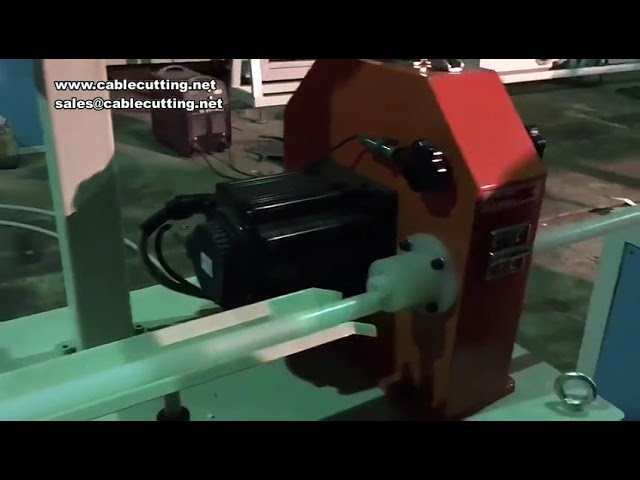 63 mm-es automatikus pormentes vágógép | 2,2 kW, 60 m/perc maximális sebesség, forgókéses rendszer