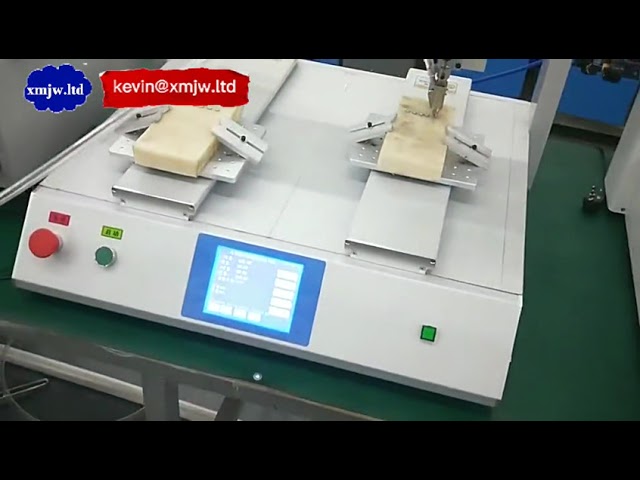Pneumatikus automata csavarbehajtó gép – háromtengelyes platform, kétfejes automata zárás