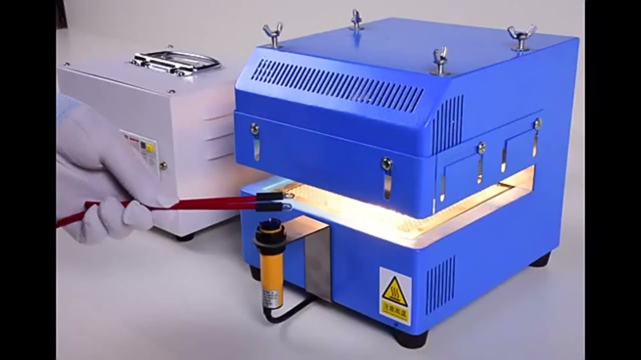 Automatikus elektromos kábelköteg szigetelőhüvely hőzsugorító kemence