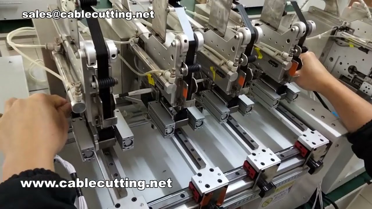 Többállomásos helyi szalagozógép autóipari kábelkötegekhez #Automatizálás #Gyártósor