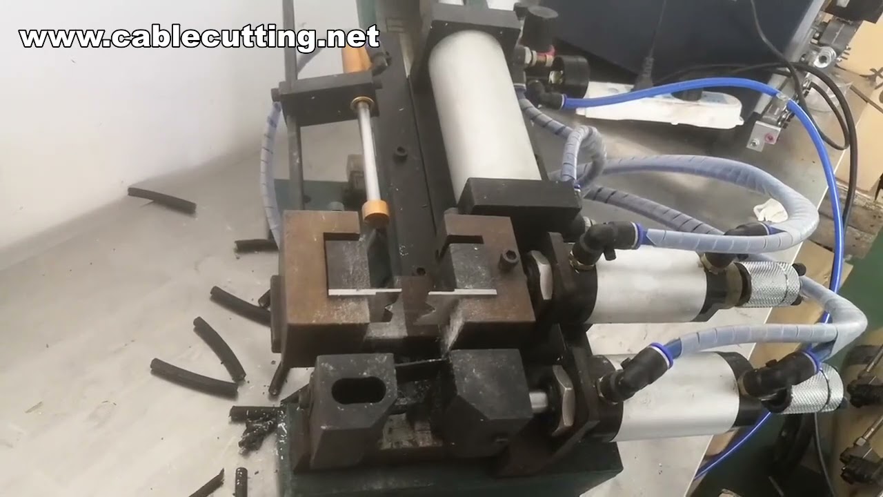 Gas Electric Wire Stripping Machine, Thick Cable Stripping Machine, Stripping Diameter 15mm