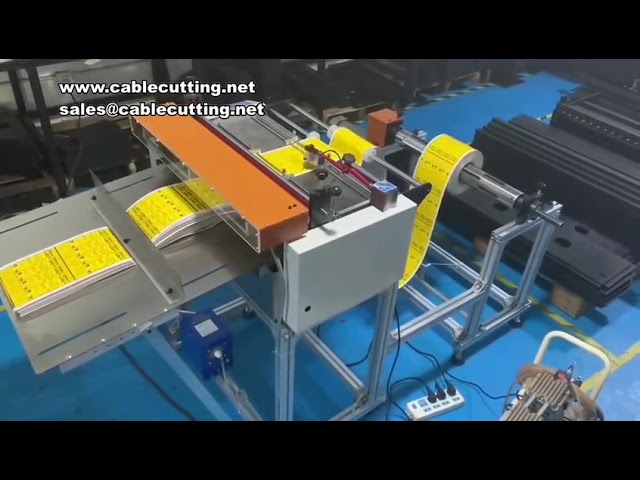 Automatic PVC Film Cutting Machine for Industrial Packaging