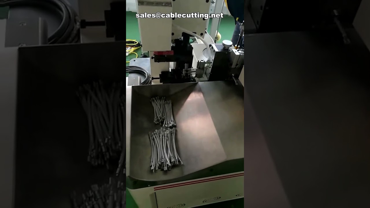 Automatic Flat Cable Double Ends Terminal Pressing And Crimping Machine, Automatic Terminal Pressing