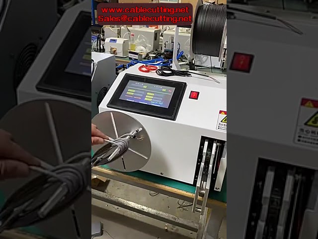 3-28mm Automatic Electric Digital Touch Screen Wire Coil Winding Machine
