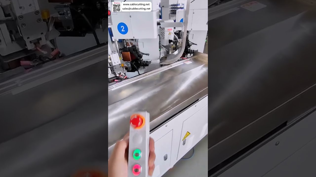 High Temperature Wire Splicing & Terminal Crimping Machine  Auto Wire Harness Processing M