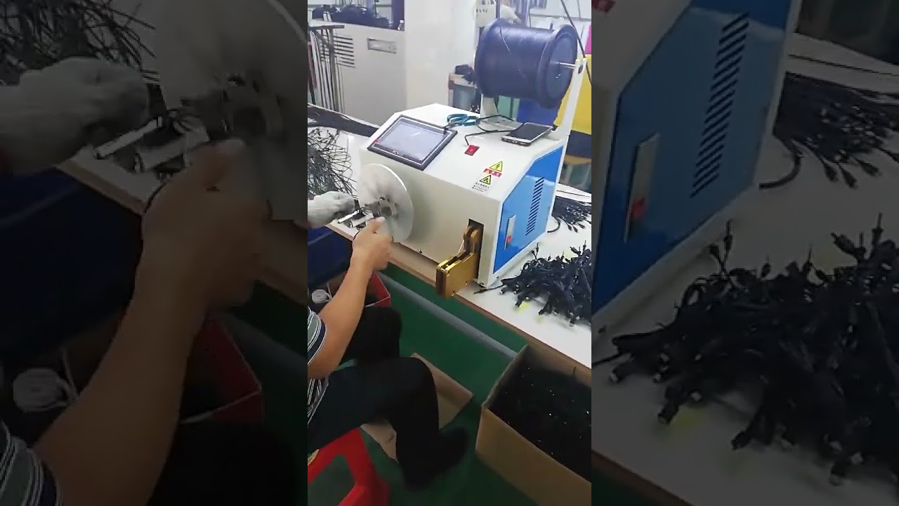 Népszerű Automata Kábeltekercselő és Kötözőgép | Gyors Vezetékcsomagolás