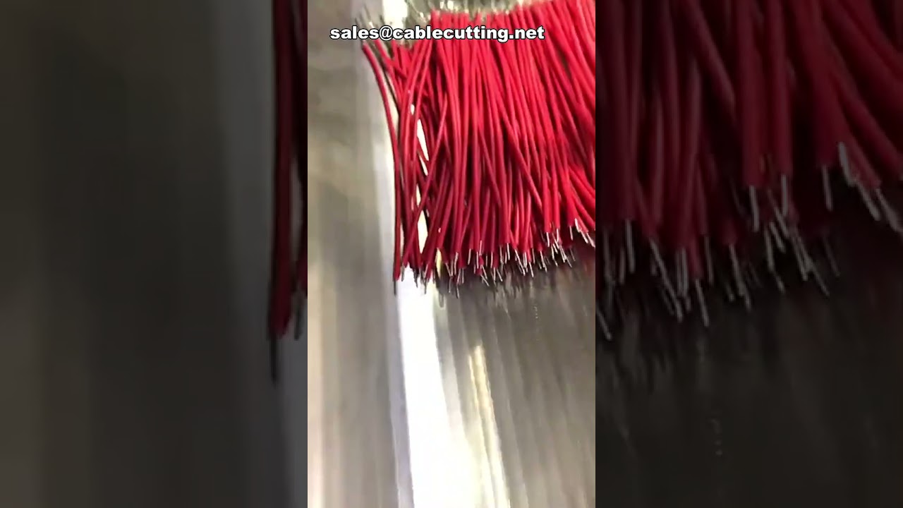 Automatic High-Speed Wire Cutting, Stripping, and Terminal Crimping Machine