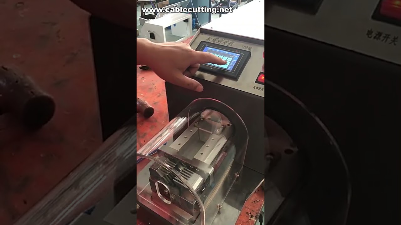 Industrial Cable Stripping Machine for Large Gauge Wire & Cable Peeling