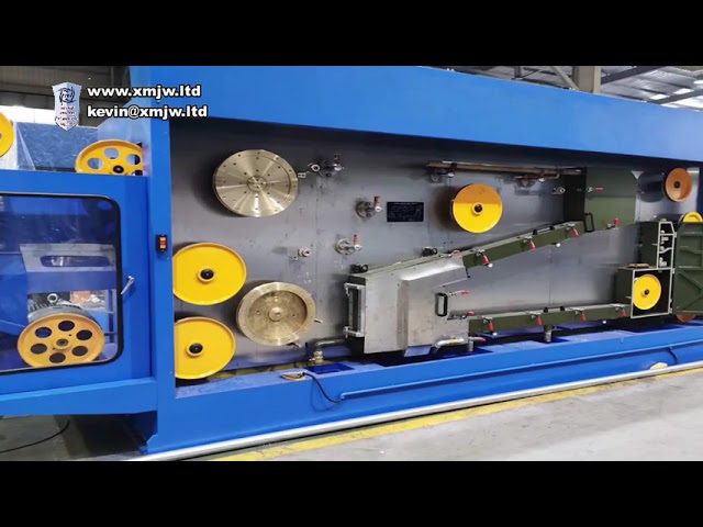 24-DHA Fine Wire Drawing Machine for Copper, Optical Fiber, and Mobile Cable Production