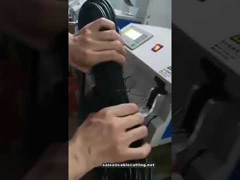 Automatikus kábeltekercselő és kötöző gép, kábel csavarzár