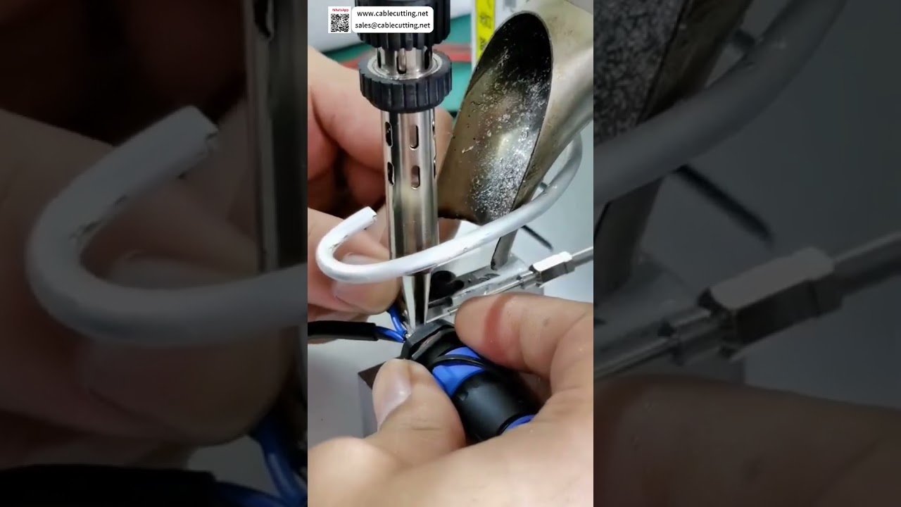 BMW 6 Core Connector Soldering Machine  Delivers Plump Solder Joints Fast Automotive Welding