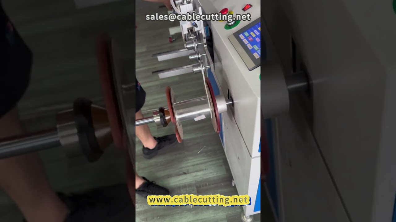 Automatic Wire Winding Machine for Harness and Cable Processing