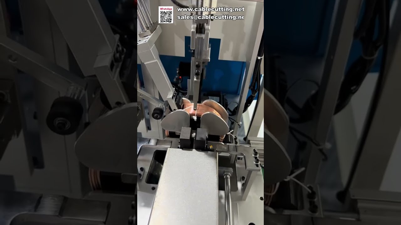 Full Automatic Meter Counting, Wire Cutting, Winding and Tying Machine