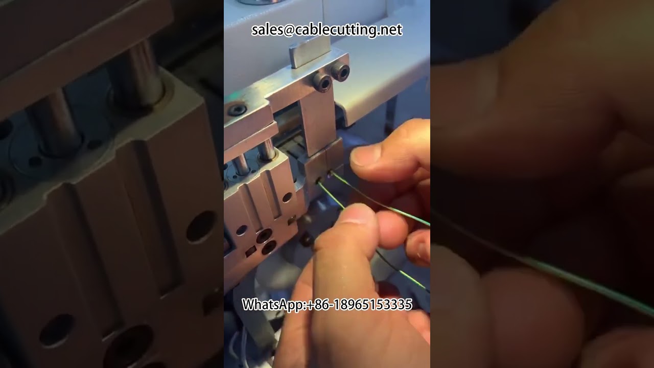 Automatic Sleeving Machine #Heat Shrinkable Tube Automatic Cutting Threading Drying Machine #Intelli